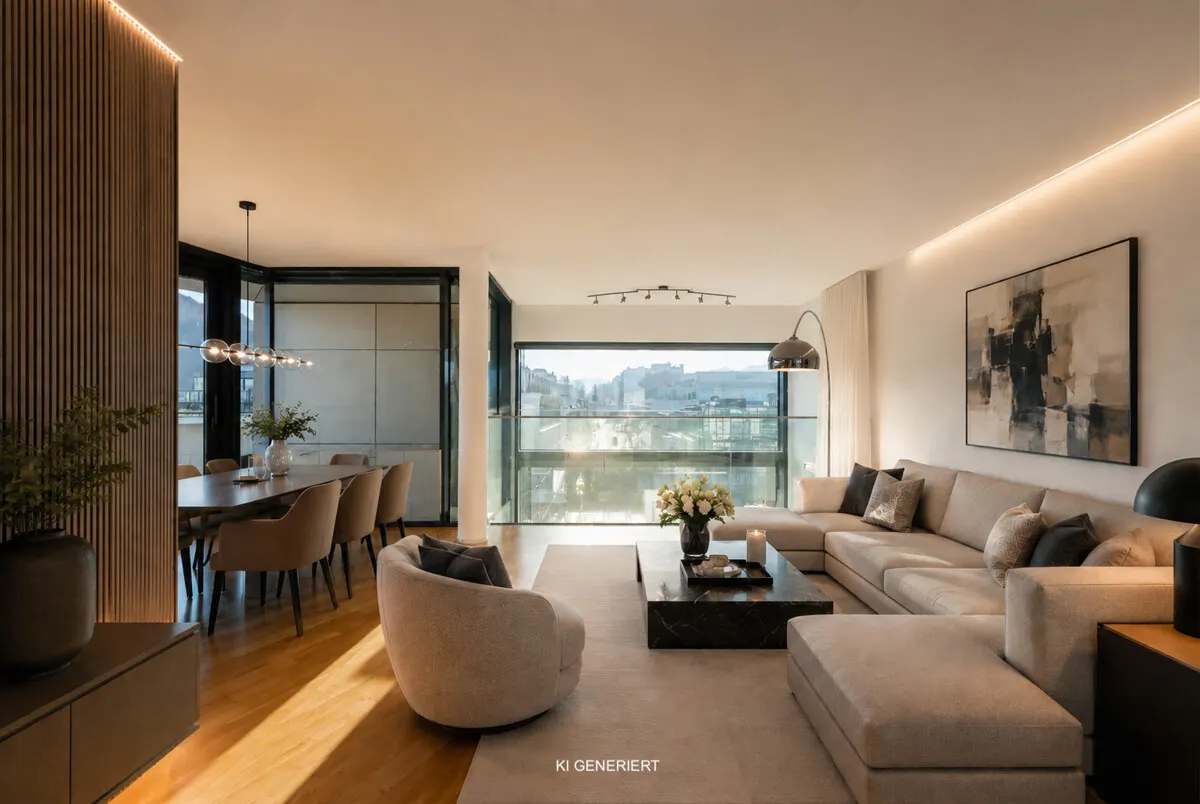 City LIFE - 5-Zimmer Penthouse-Maisonette